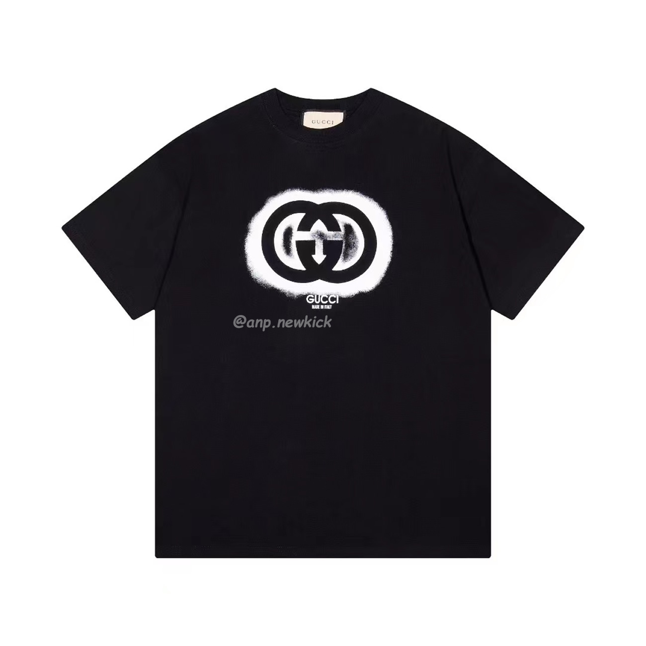 Gucci 23s Gg Logo Printing T Shirt (1) - newkick.org